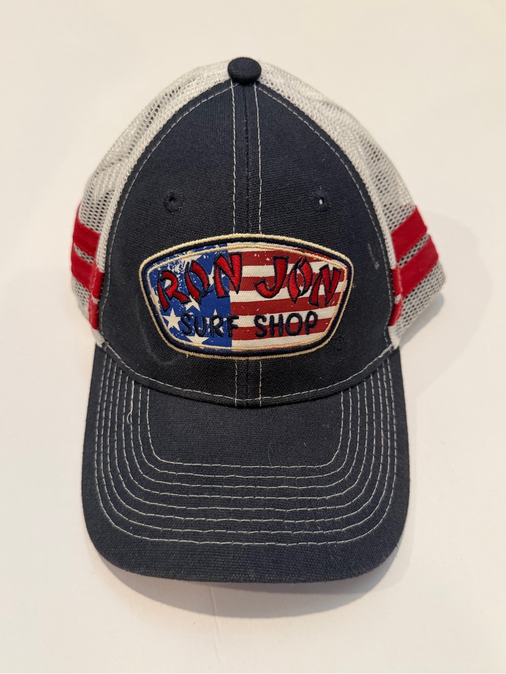 Ron Jon Surf Shop Trucker Hat - Navy & Red